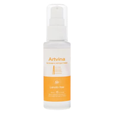 کرم ضد آفتاب بدون رنگ آرت وینا SPF 50 مدل Highly Effective