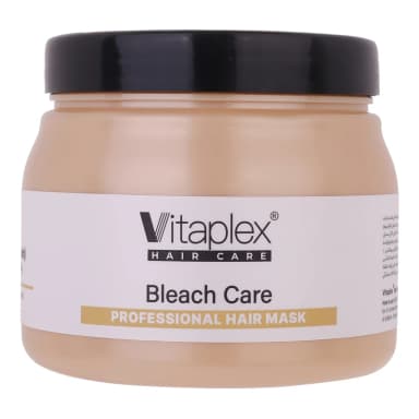 ماسک مو تقویت‌کننده و ترمیم‌کننده ویتاپلکس مدل Bleach Care حجم 500 میلی‌لیتر