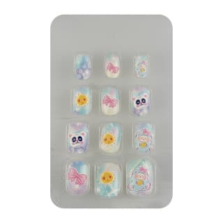 ناخن مصنوعی ژله ای کودک ورژن بسته 12 عددی